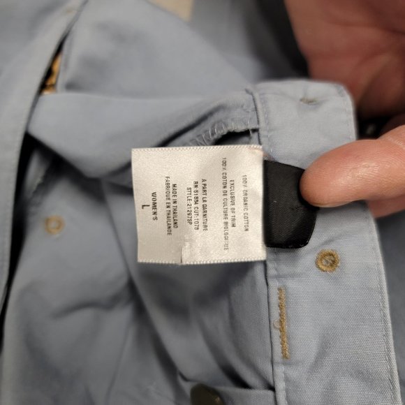 Patagonia Women's Mandala Pants blue size Large Hiking 21297 convertible cargo - Picture 4 of 11